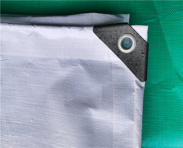 200gPE雙透白塑編篷布